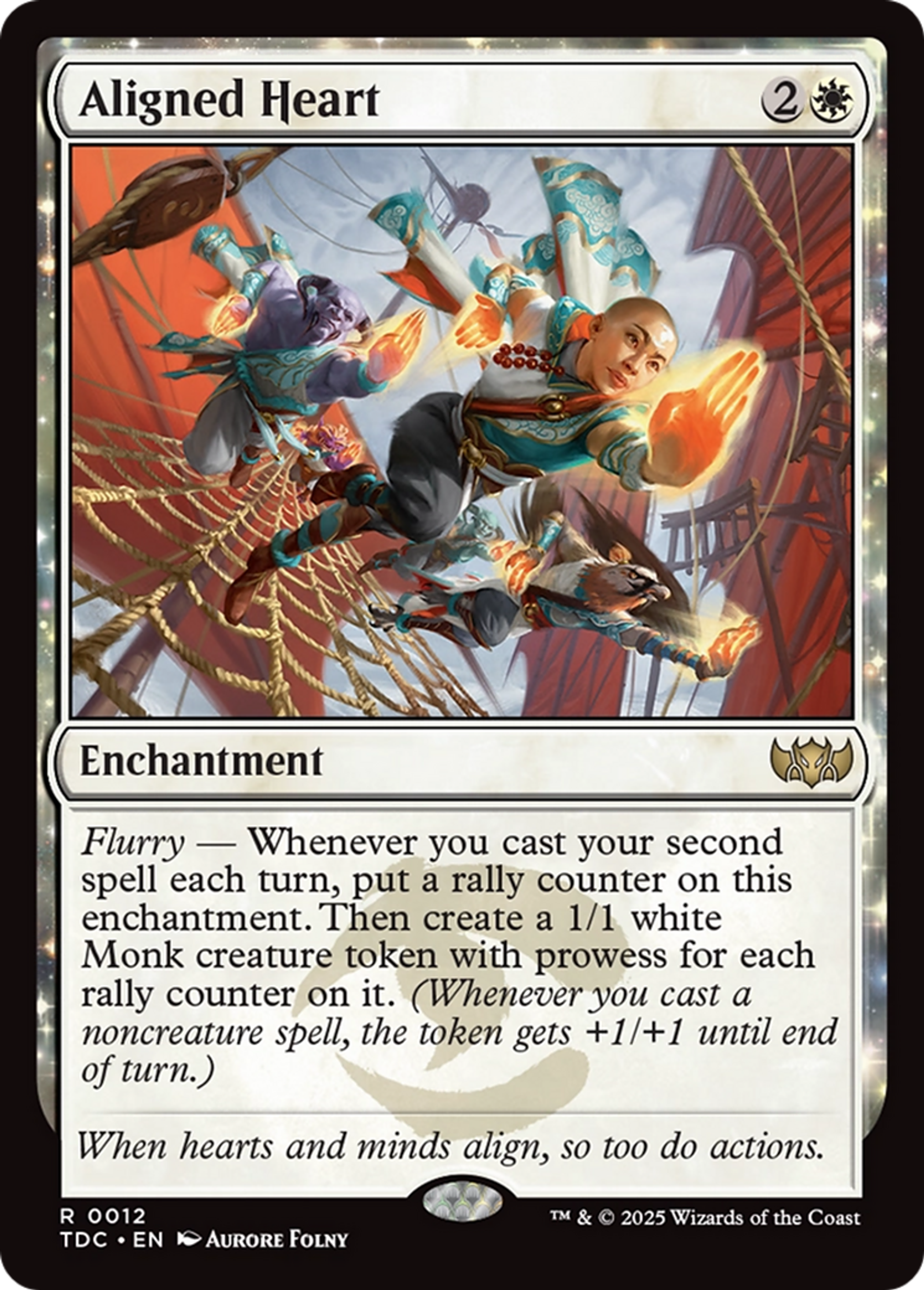 Cœur aligné — Tarkir: Dragonstorm Commander — Magic: The Gathering