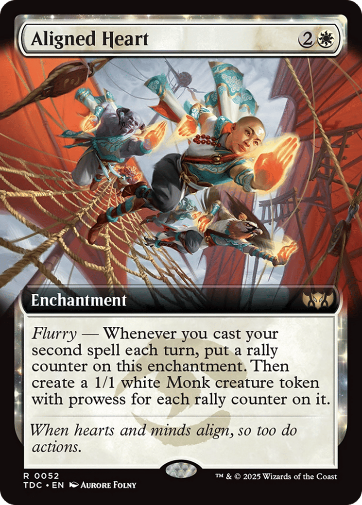 Aligned Heart — Tarkir: Dragonstorm Commander — Magic: The Gathering