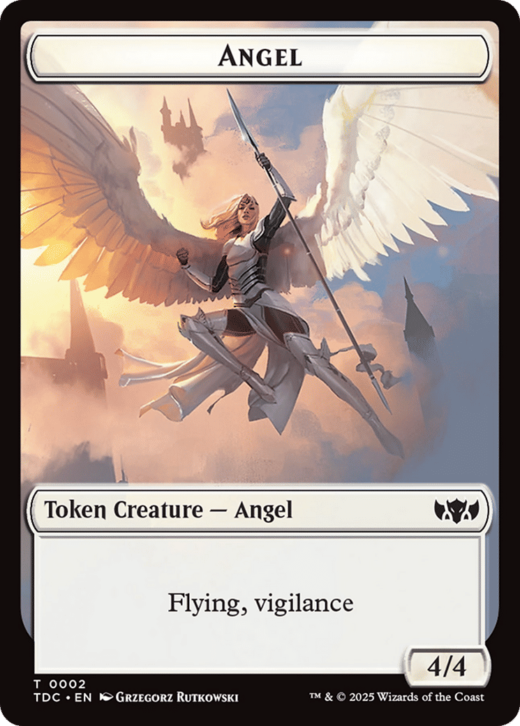 Angel — Tarkir: Dragonstorm Commander — Magic: The Gathering