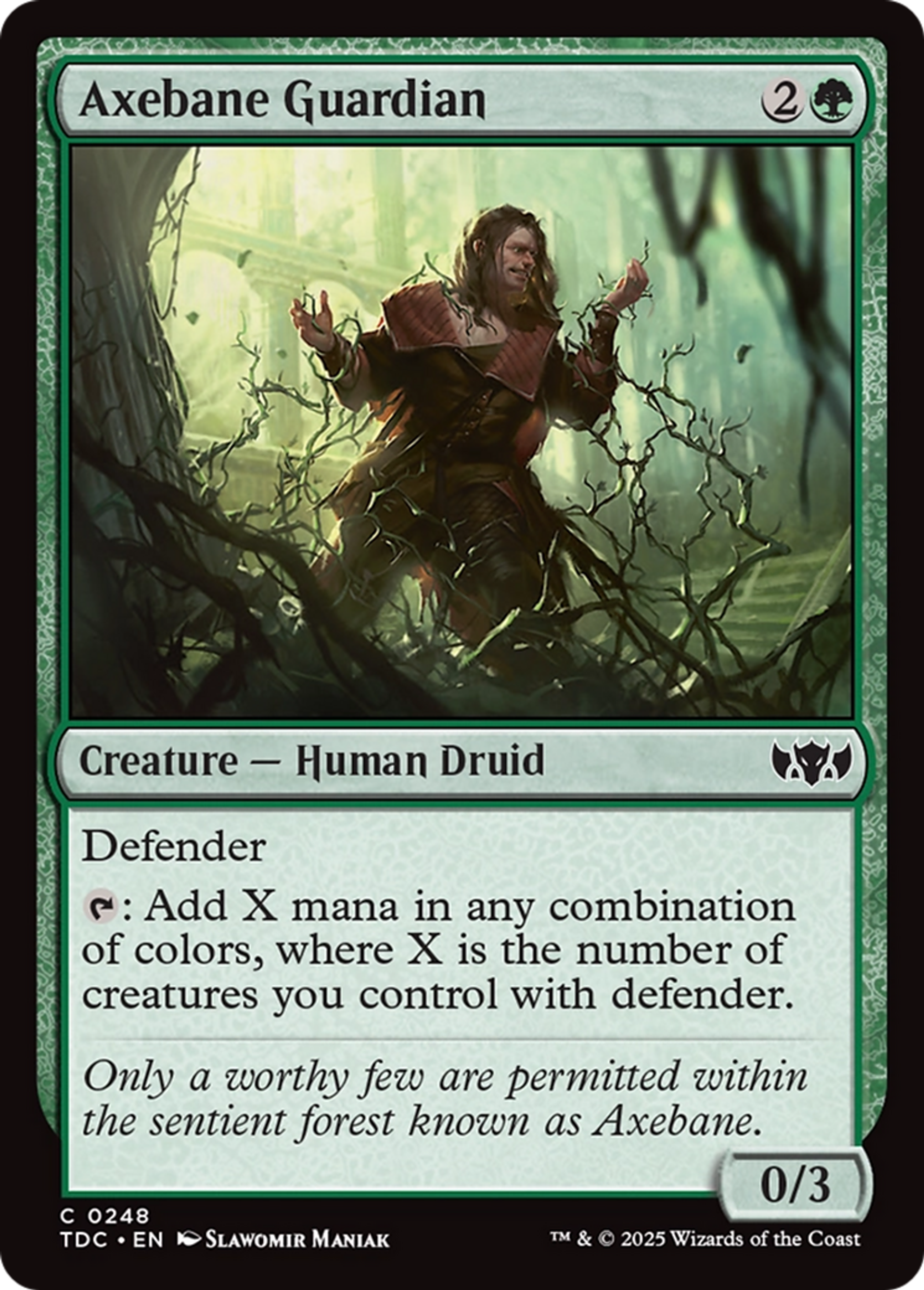 Axebane Guardian — Tarkir: Dragonstorm Commander — Magic: The Gathering