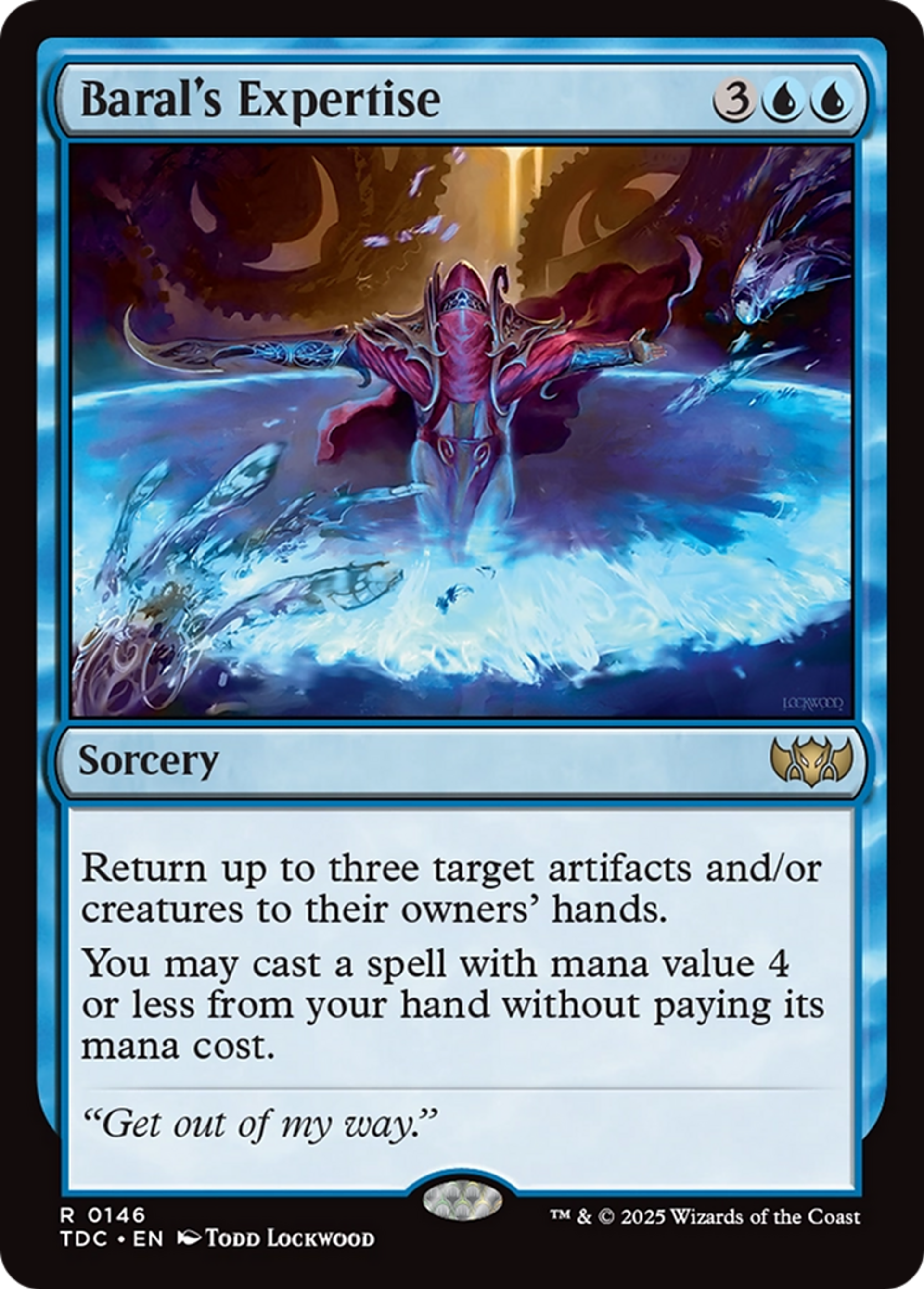 Baral's Expertise — Tarkir: Dragonstorm Commander — Magic: The Gathering