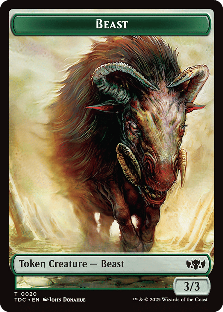 Beast — Tarkir: Dragonstorm Commander — Magic: The Gathering