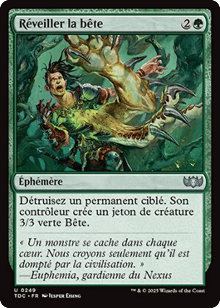 Réveiller la bête — Tarkir: Dragonstorm Commander — Magic: The Gathering