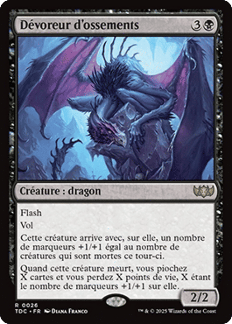 Dévoreur d'ossements from Tarkir: Dragonstorm Commander - Magic: The Gathering