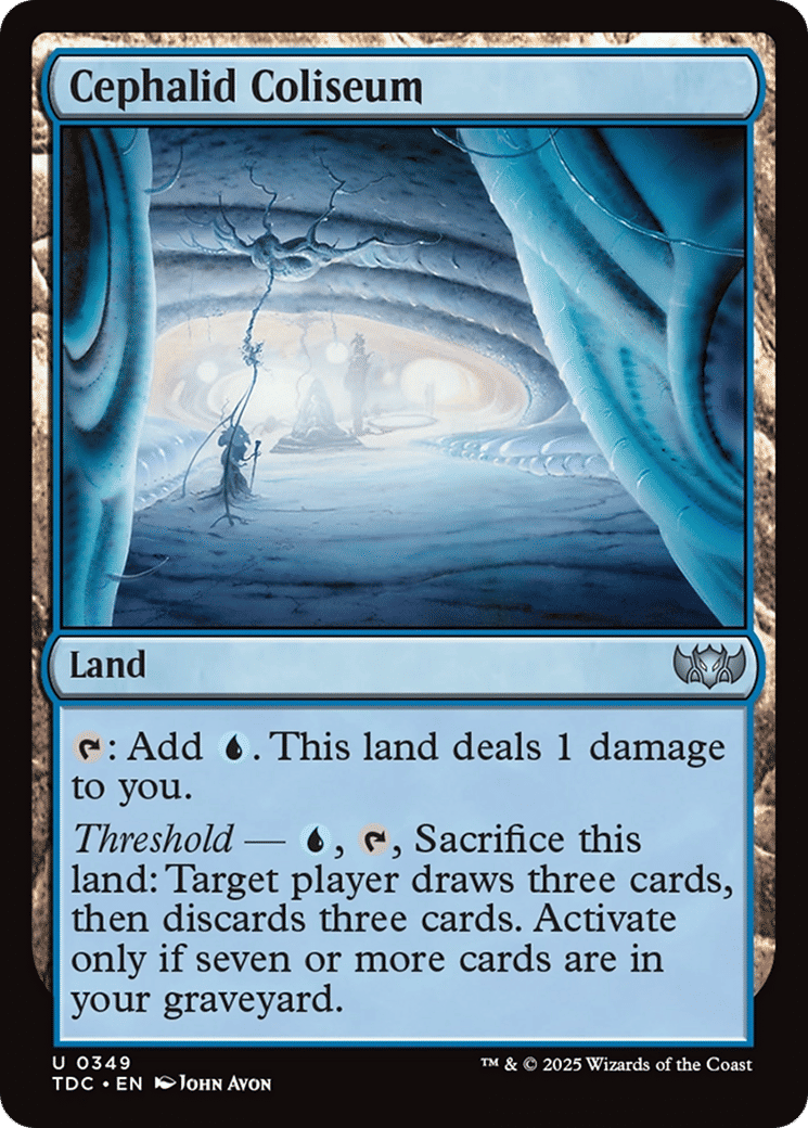 Cephalid Coliseum — Tarkir: Dragonstorm Commander — Magic: The Gathering