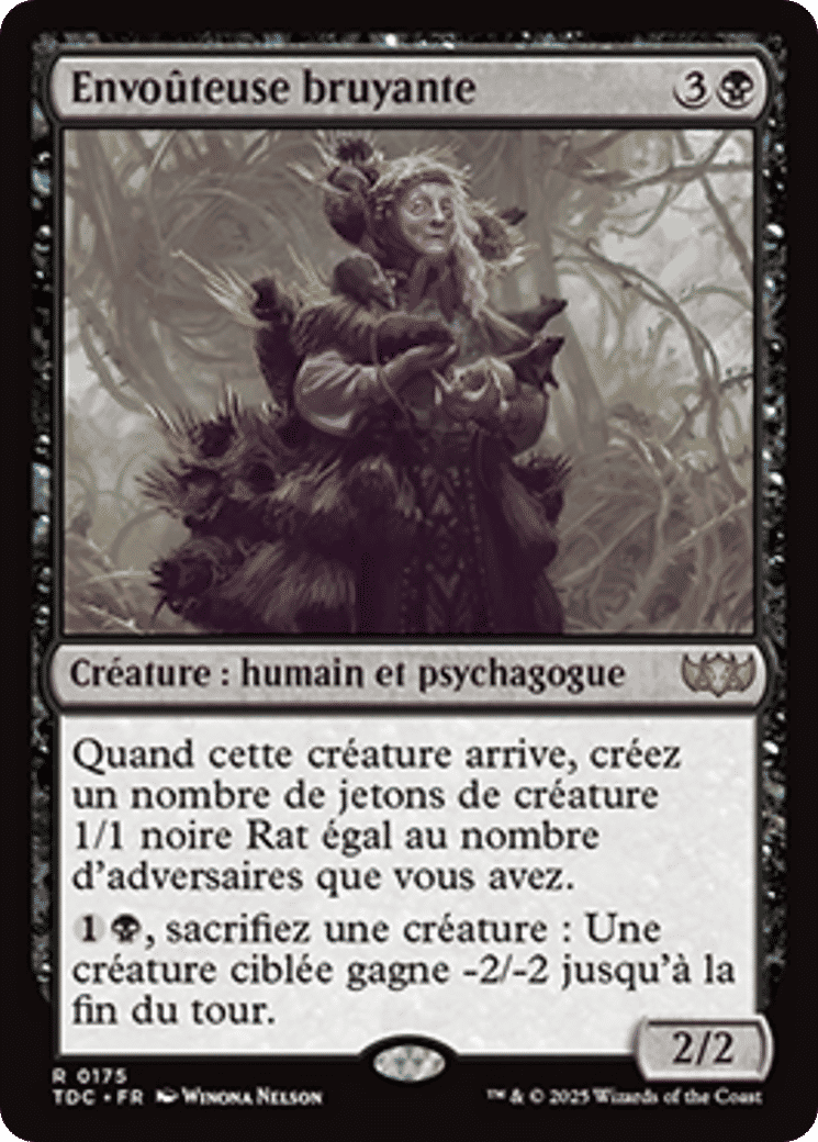 Envoûteuse bruyante — Tarkir: Dragonstorm Commander — Magic: The Gathering