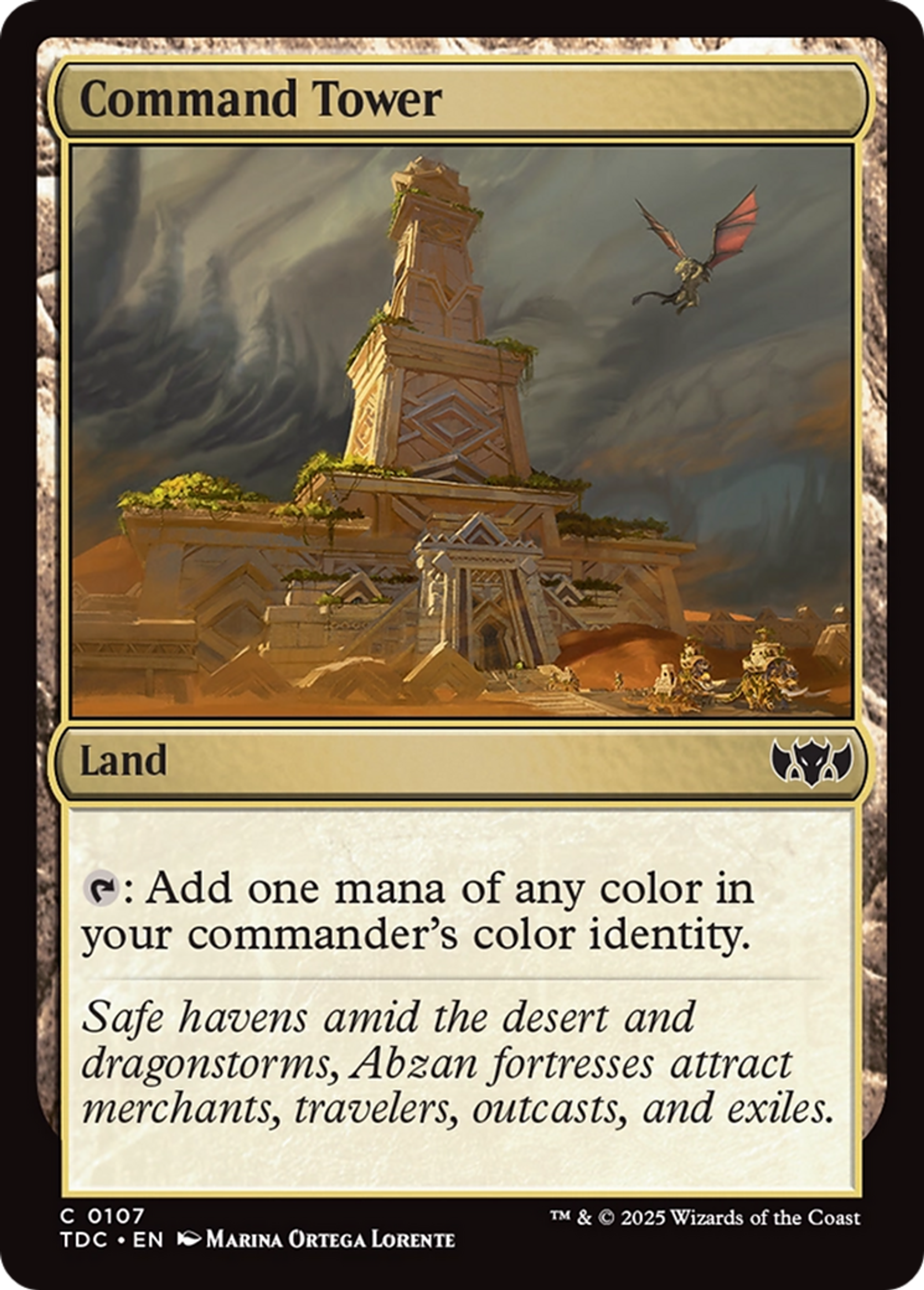 Command Tower — Tarkir: Dragonstorm Commander — Magic: The Gathering