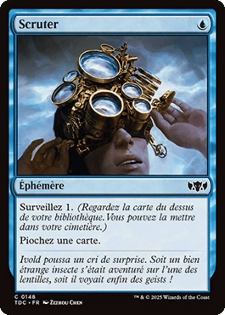 Scruter — Tarkir: Dragonstorm Commander — Magic: The Gathering