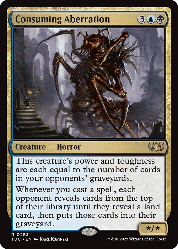 Consuming Aberration — Tarkir: Dragonstorm Commander — Magic: The Gathering