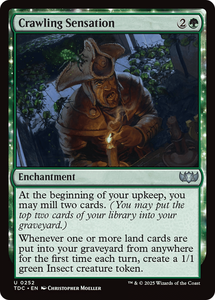 Crawling Sensation — Tarkir: Dragonstorm Commander — Magic: The Gathering