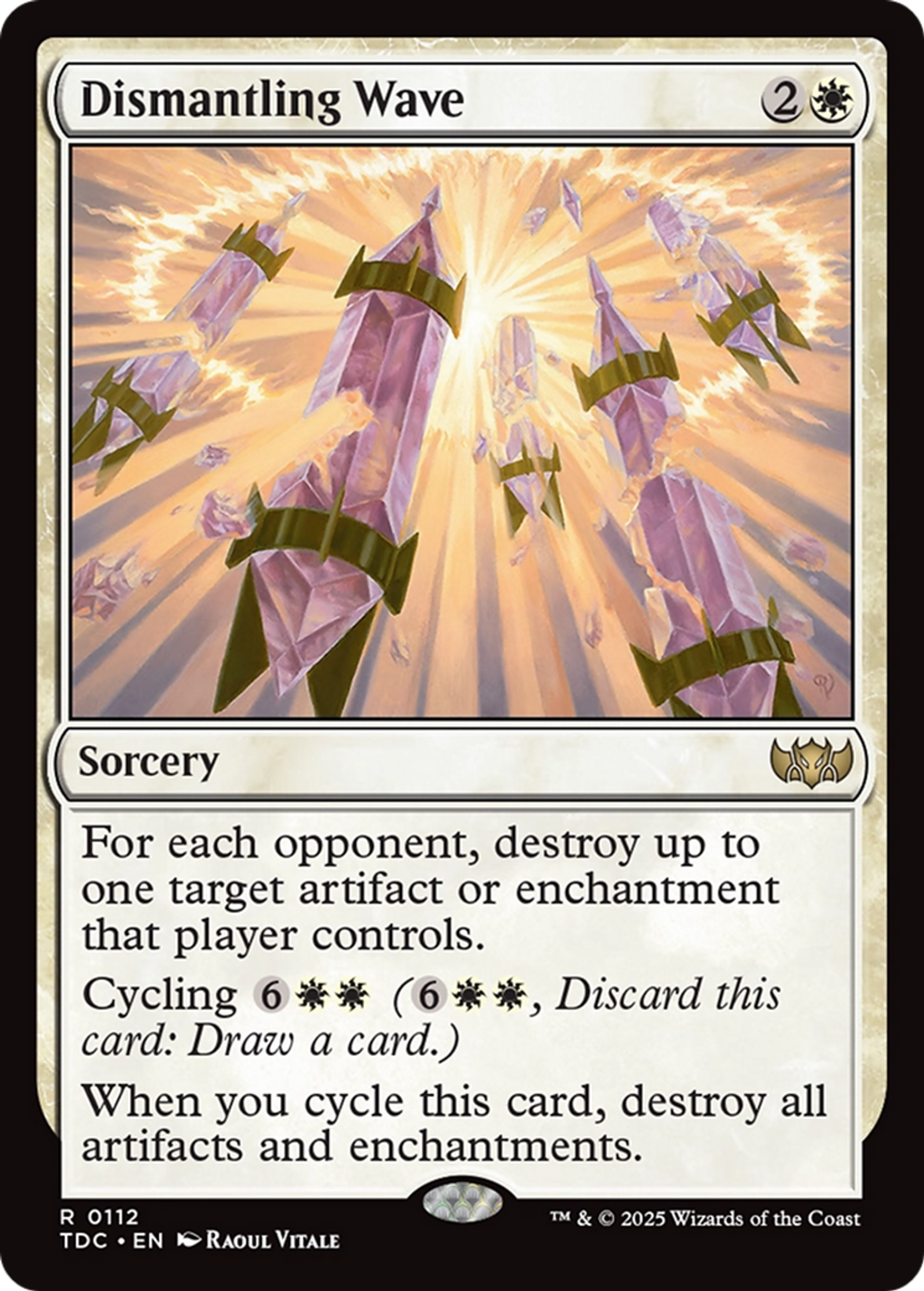 Vague désactivatrice — Tarkir: Dragonstorm Commander — Magic: The Gathering