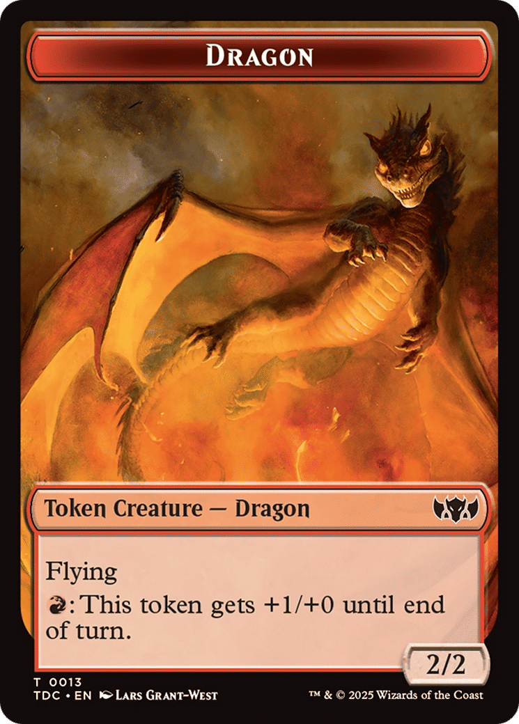Dragon — Tarkir: Dragonstorm Commander — Magic: The Gathering