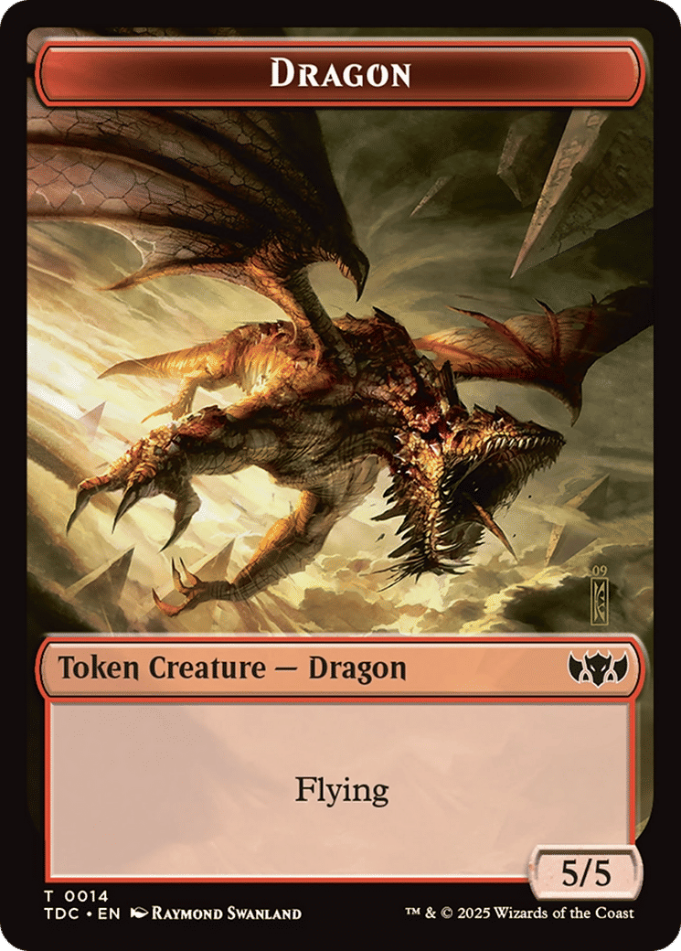 Dragon — Tarkir: Dragonstorm Commander — Magic: The Gathering