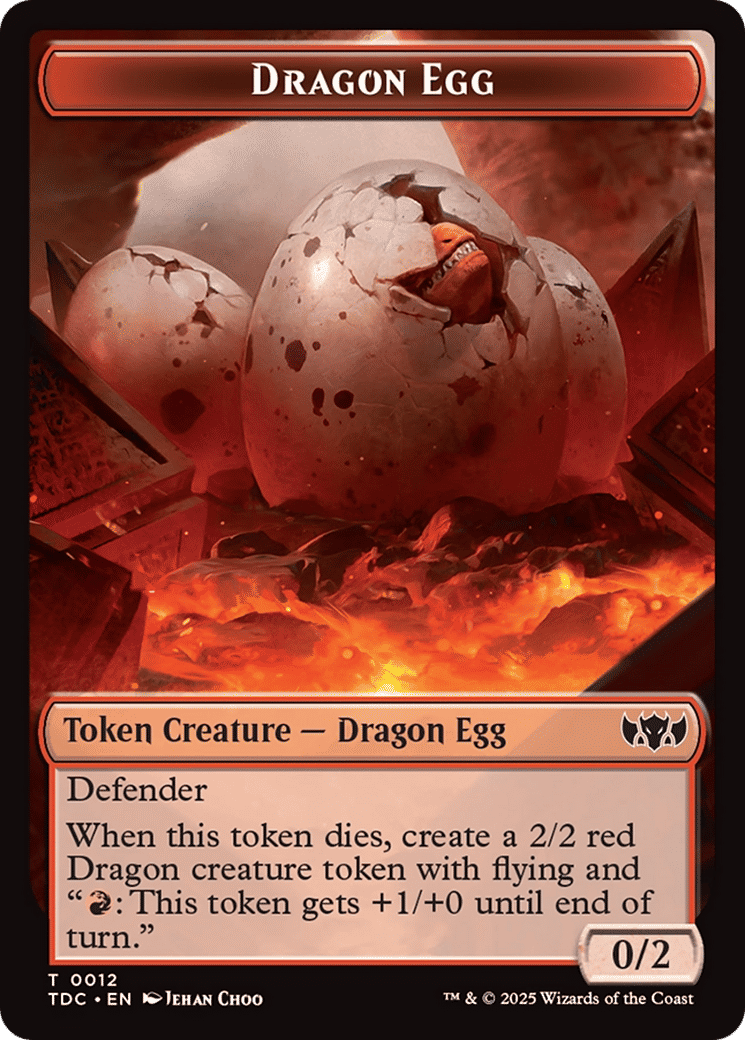 Dragon Egg — Tarkir: Dragonstorm Commander — Magic: The Gathering