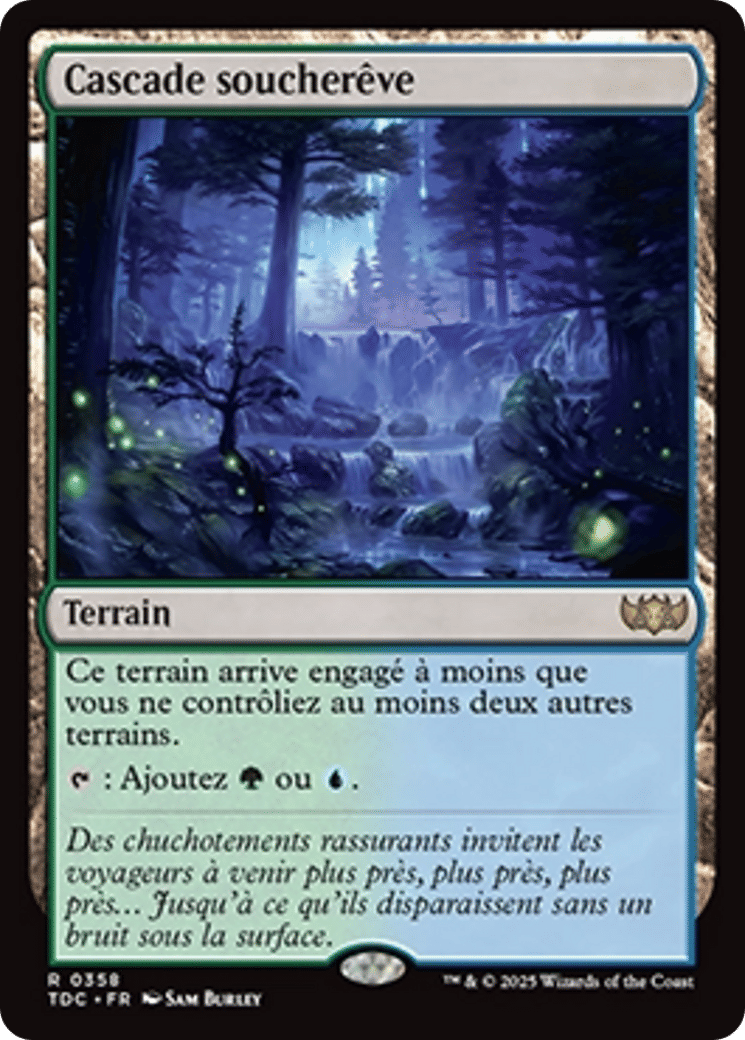 Cascade soucherêve — Tarkir: Dragonstorm Commander — Magic: The Gathering