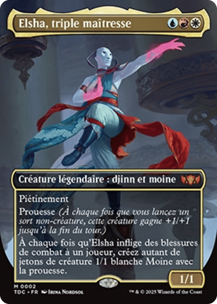 Elsha, triple maîtresse — Tarkir: Dragonstorm Commander — Magic: The Gathering