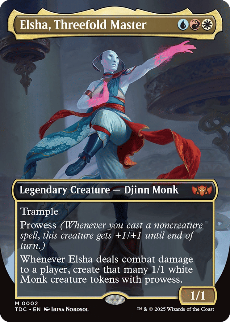 Elsha, Threefold Master — Tarkir: Dragonstorm Commander — Magic: The Gathering