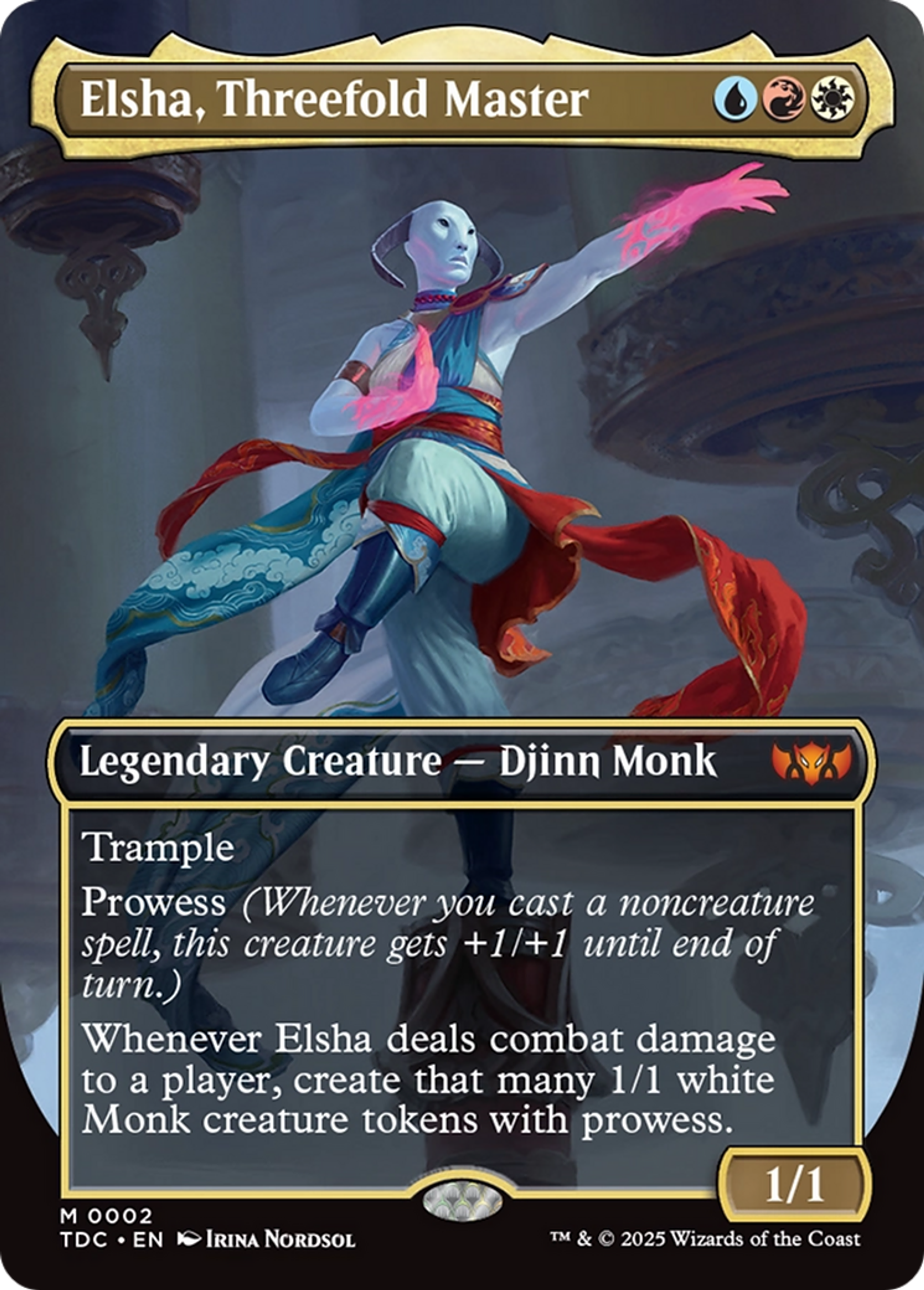 Elsha, Threefold Master — Tarkir: Dragonstorm Commander — Magic: The Gathering