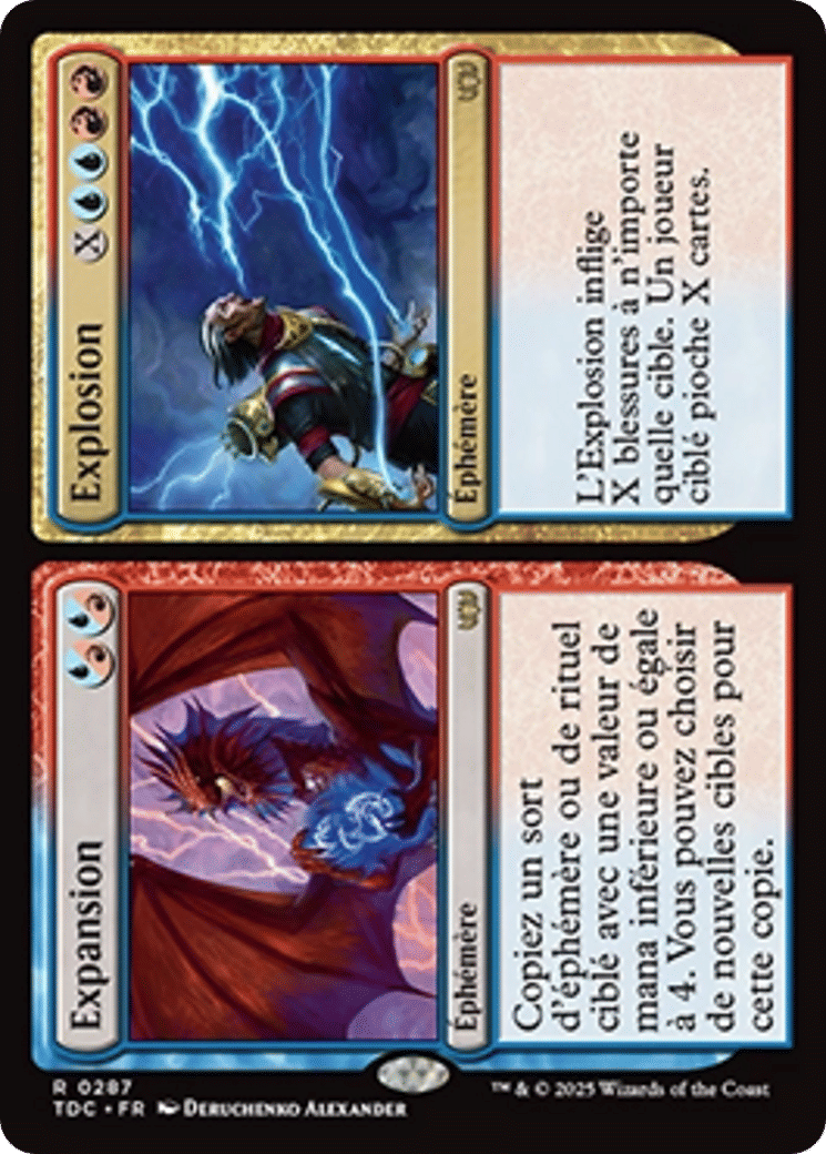 Expansion // Explosion — Tarkir: Dragonstorm Commander — Magic: The Gathering