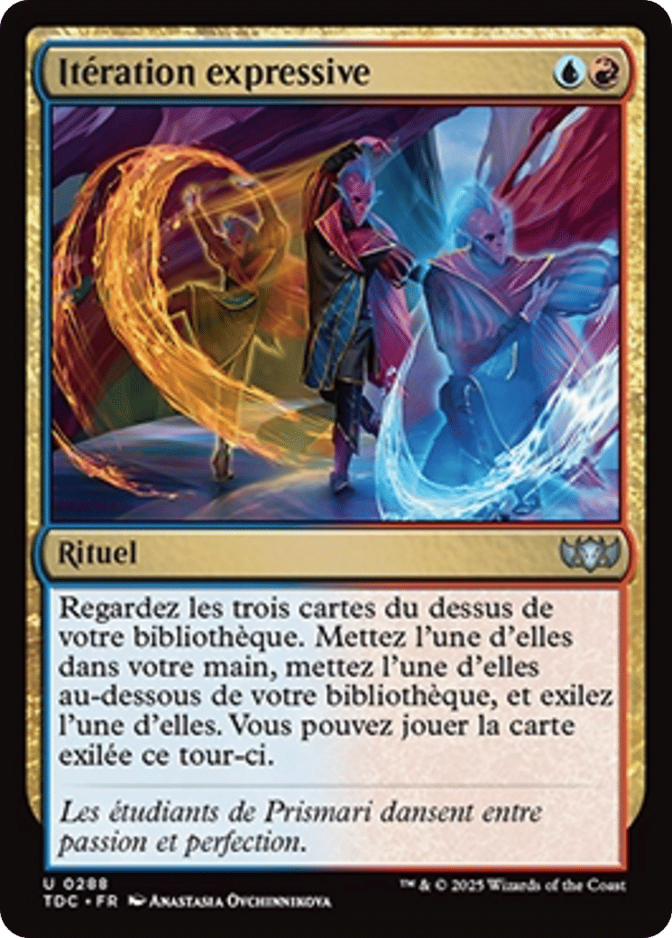Itération expressive — Tarkir: Dragonstorm Commander — Magic: The Gathering