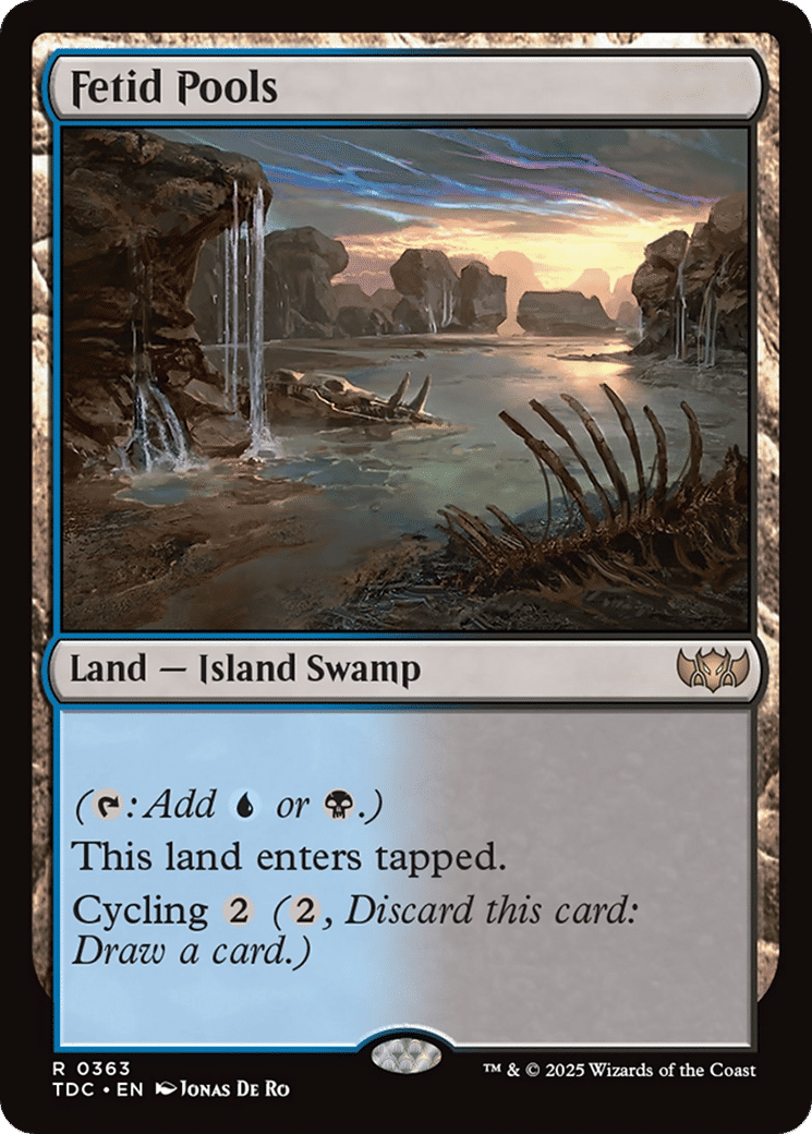 Fetid Pools — Tarkir: Dragonstorm Commander — Magic: The Gathering