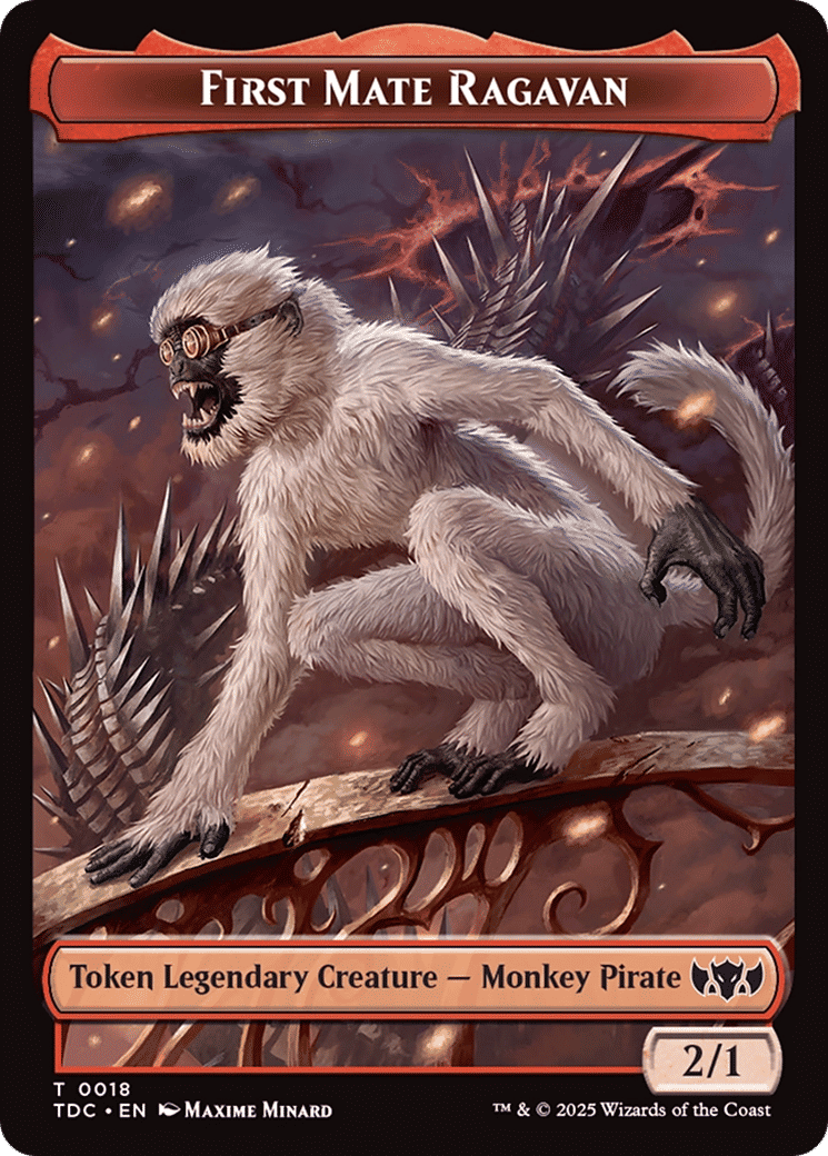 First Mate Ragavan — Tarkir: Dragonstorm Commander — Magic: The Gathering