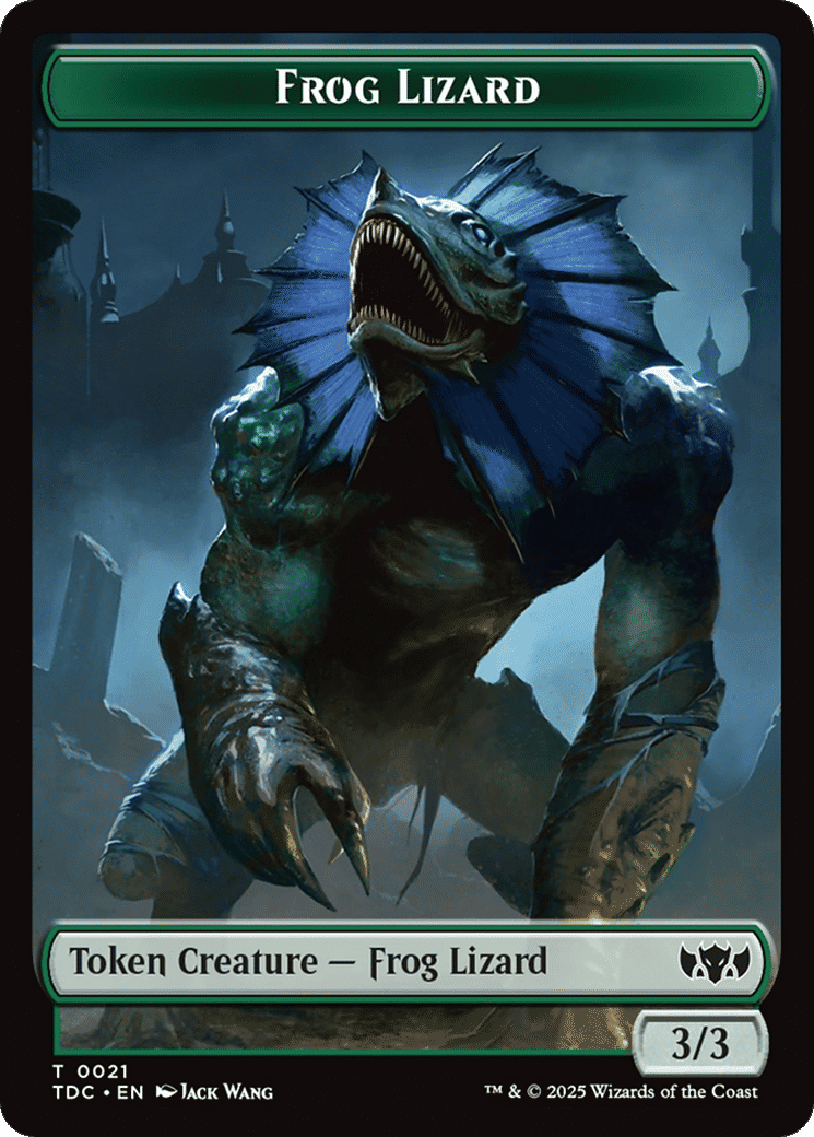 Frog Lizard — Tarkir: Dragonstorm Commander — Magic: The Gathering