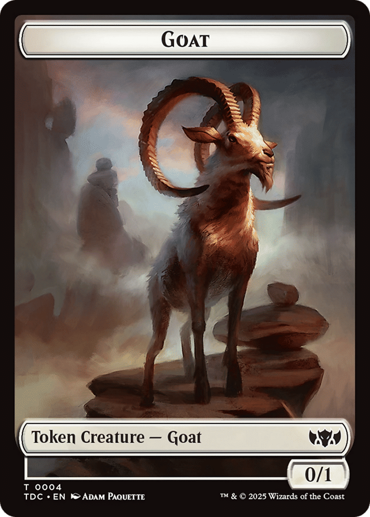 Goat — Tarkir: Dragonstorm Commander — Magic: The Gathering