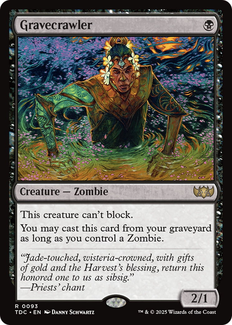 Gravecrawler — Tarkir: Dragonstorm Commander — Magic: The Gathering