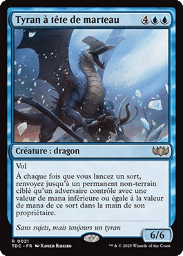 Tyran à tête de marteau — Tarkir: Dragonstorm Commander — Magic: The Gathering