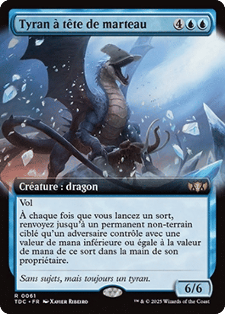 Tyran à tête de marteau — Tarkir: Dragonstorm Commander — Magic: The Gathering