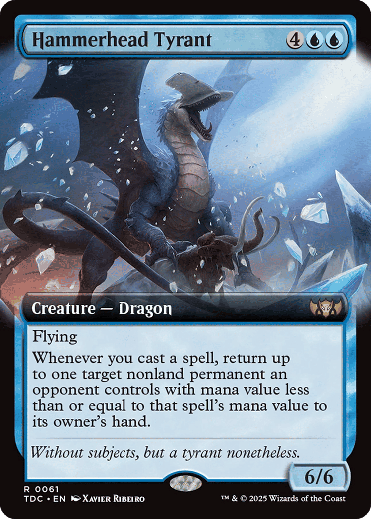 Hammerhead Tyrant — Tarkir: Dragonstorm Commander — Magic: The Gathering