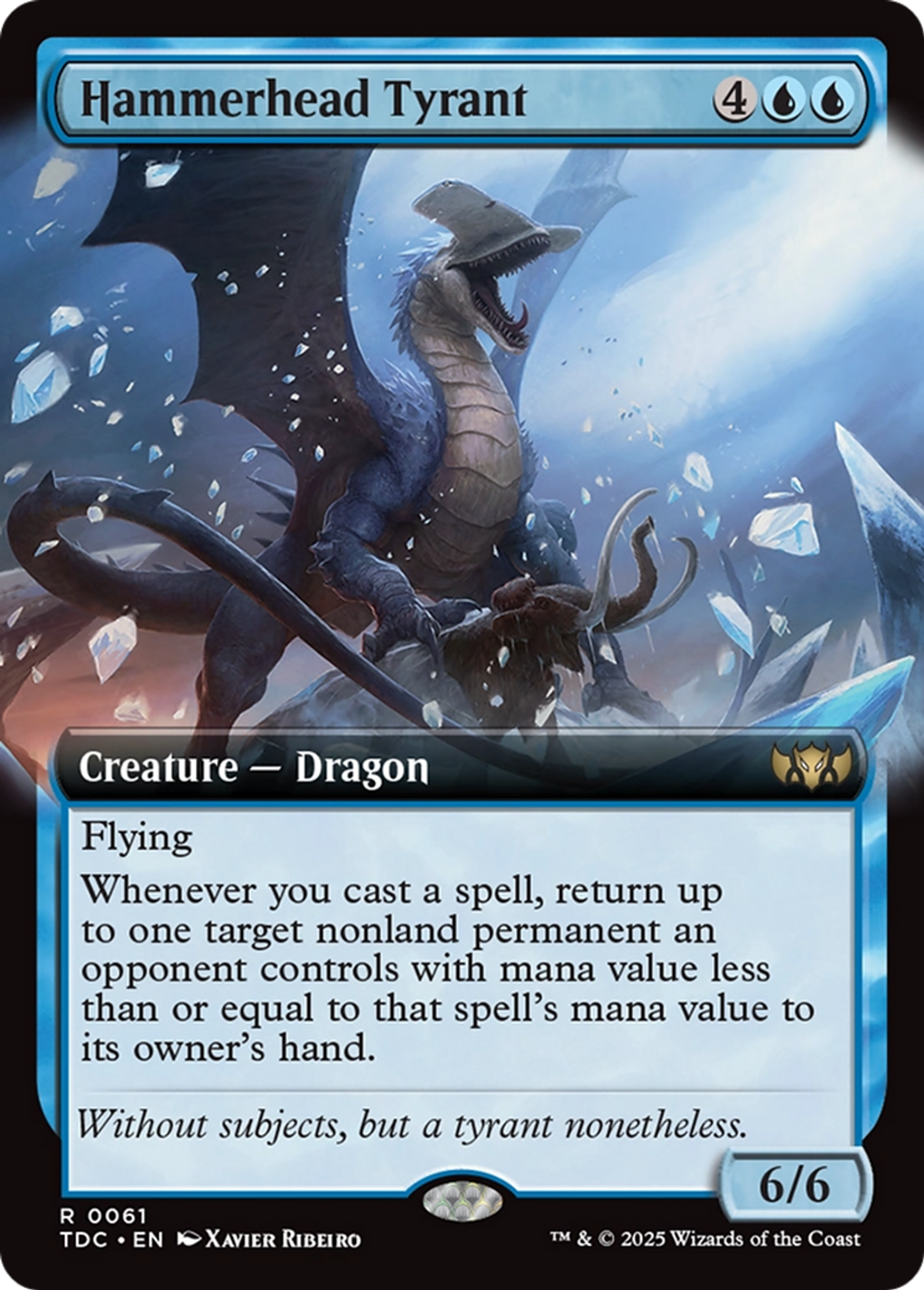Tyran à tête de marteau — Tarkir: Dragonstorm Commander — Magic: The Gathering