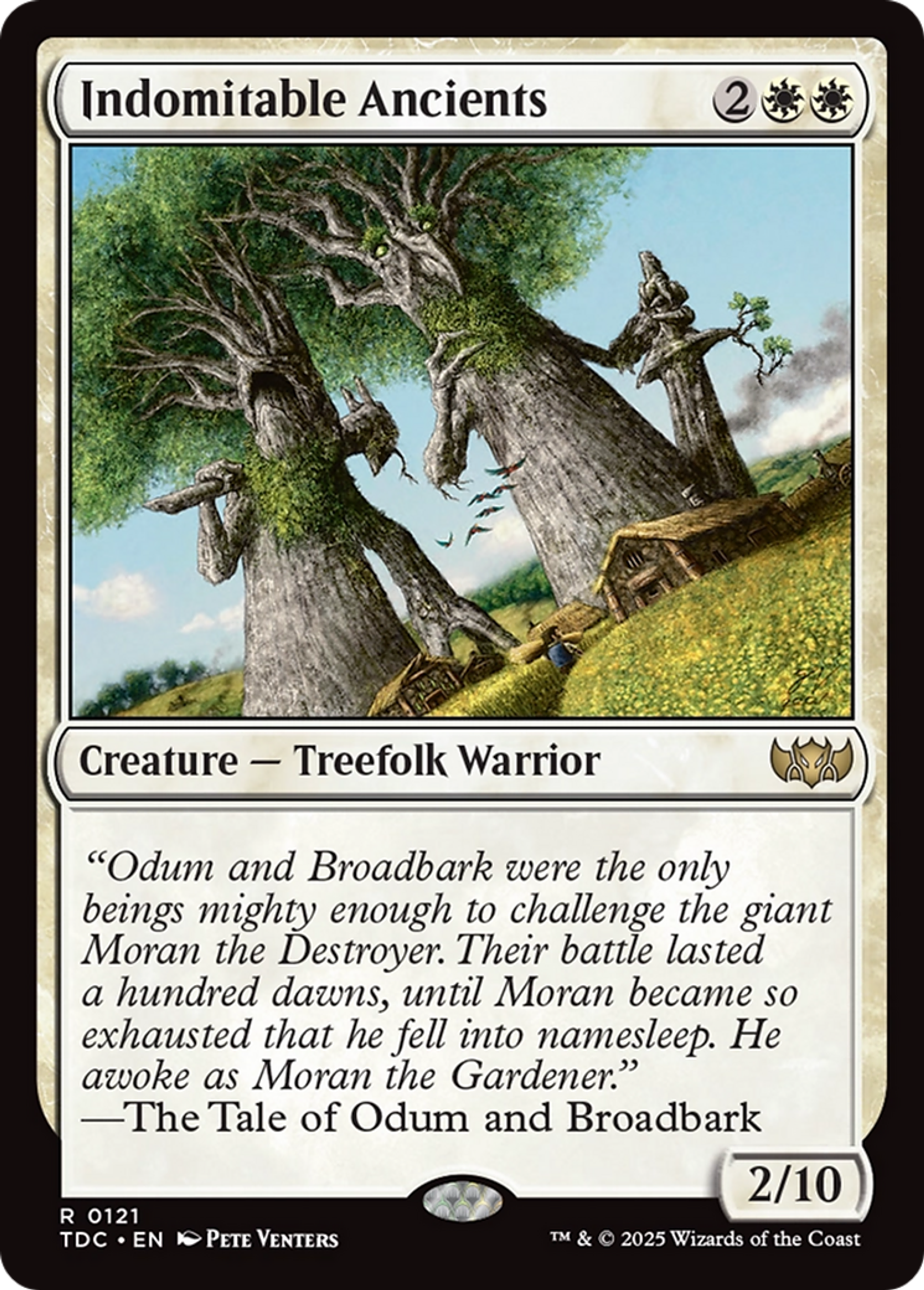 Indomitable Ancients — Tarkir: Dragonstorm Commander — Magic: The Gathering