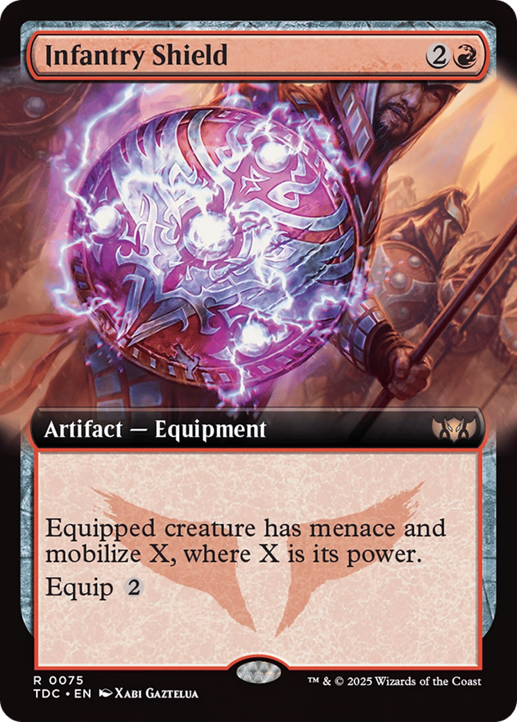 Infantry Shield — Tarkir: Dragonstorm Commander — Magic: The Gathering