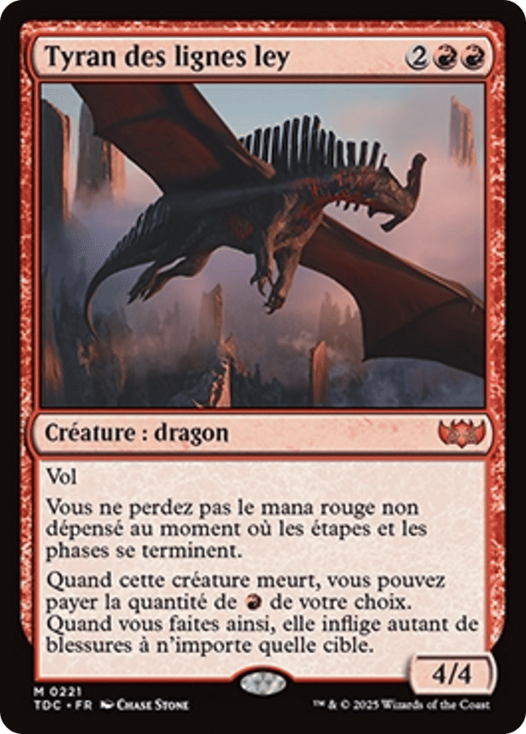 Tyran des lignes ley — Tarkir: Dragonstorm Commander — Magic: The Gathering