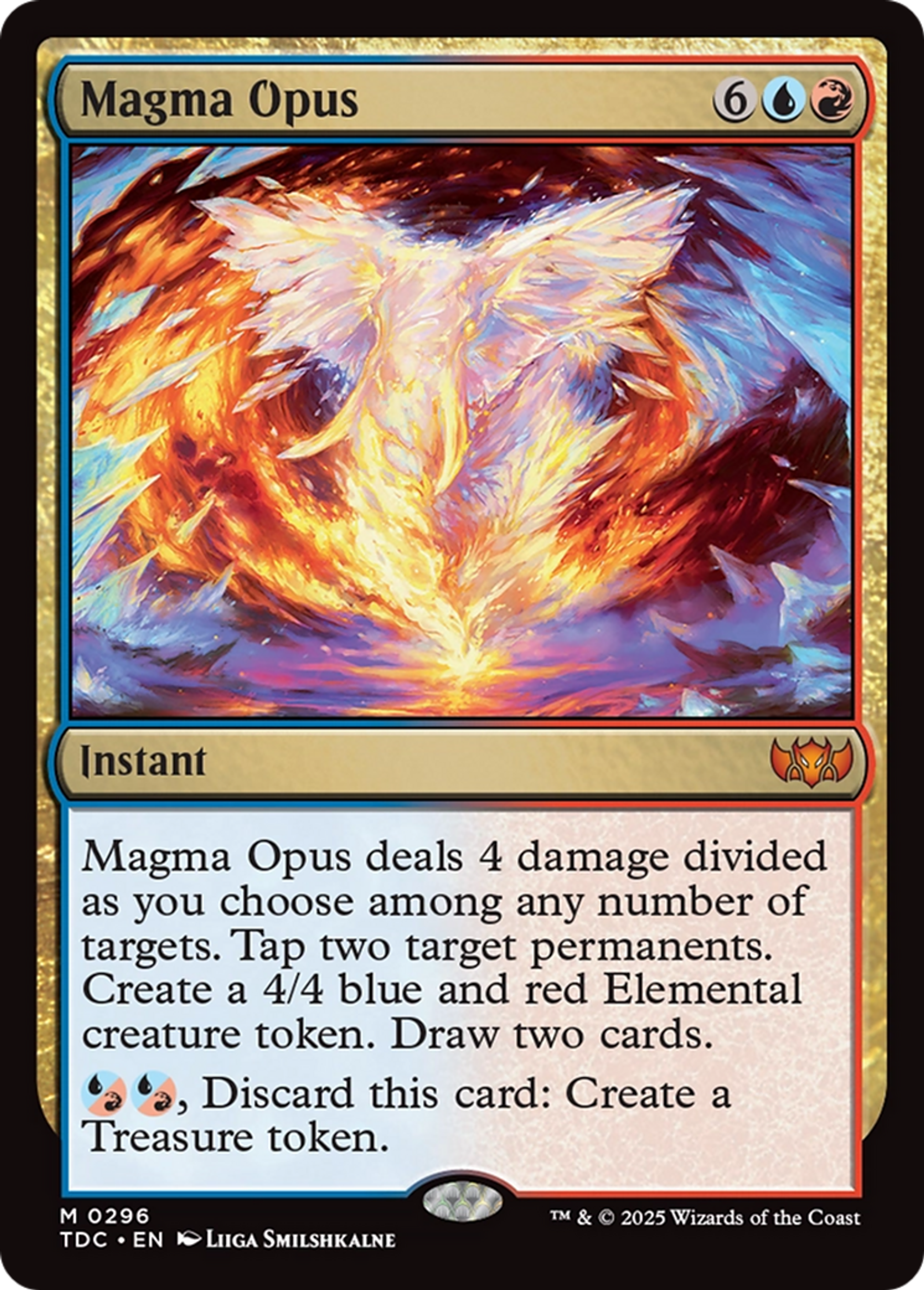 Magma Opus — Tarkir: Dragonstorm Commander — Magic: The Gathering