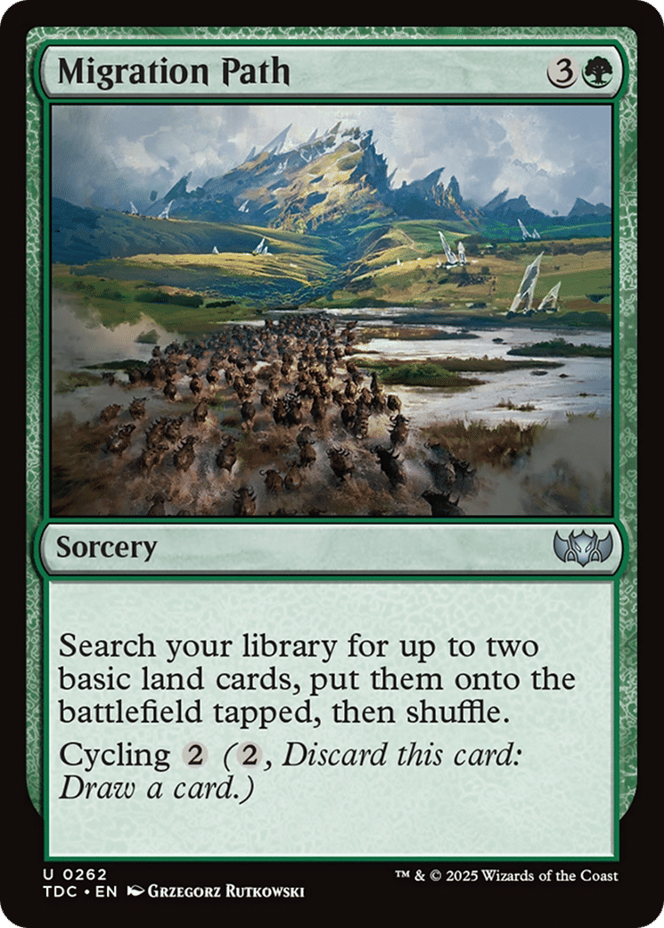 Migration Path from Tarkir: Dragonstorm Commander - Magic: The Gathering