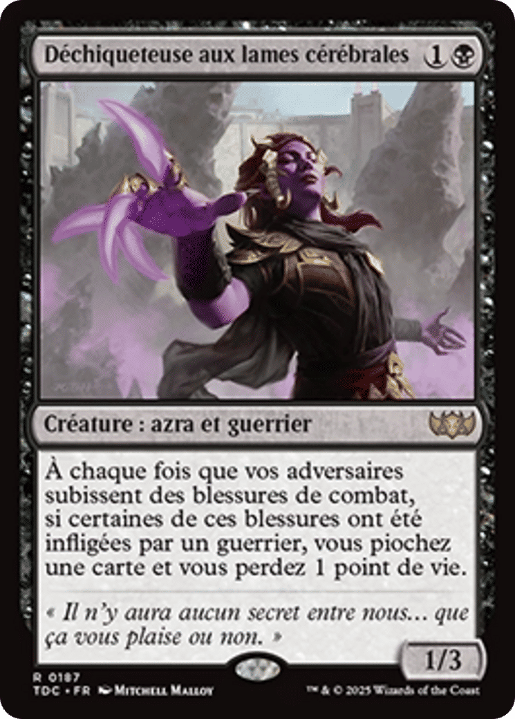 Déchiqueteuse aux lames cérébrales — Tarkir: Dragonstorm Commander — Magic: The Gathering