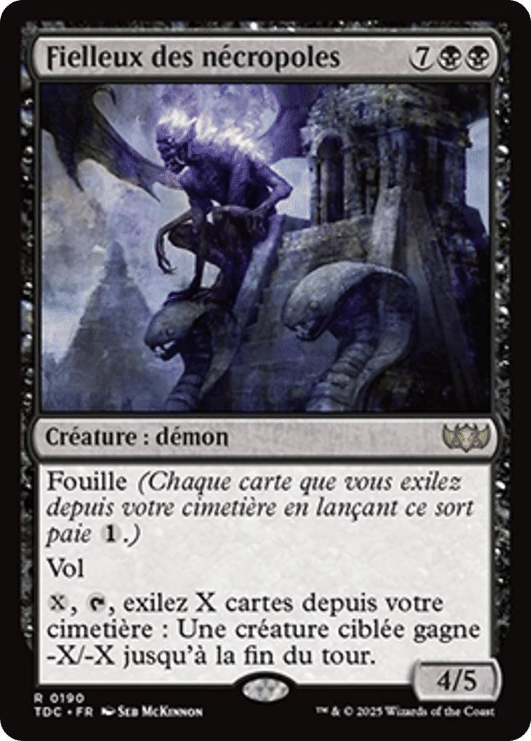 Fielleux des nécropoles — Tarkir: Dragonstorm Commander — Magic: The Gathering