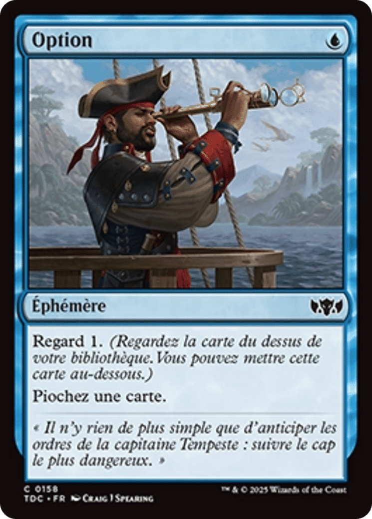Option — Tarkir: Dragonstorm Commander — Magic: The Gathering