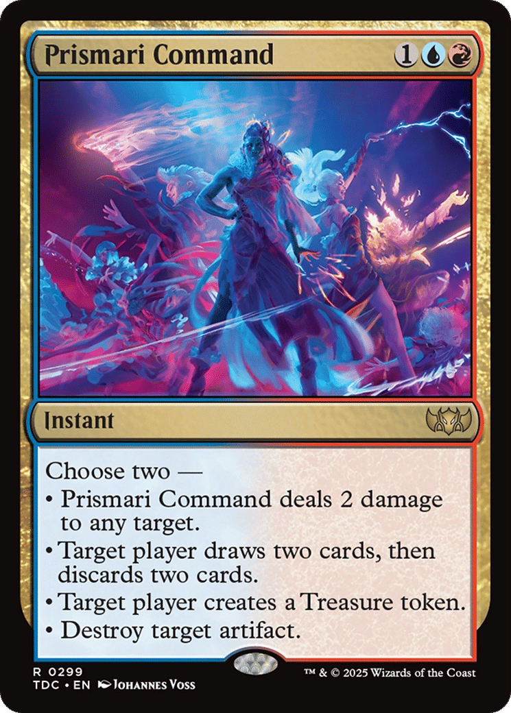 Prismari Command — Tarkir: Dragonstorm Commander — Magic: The Gathering