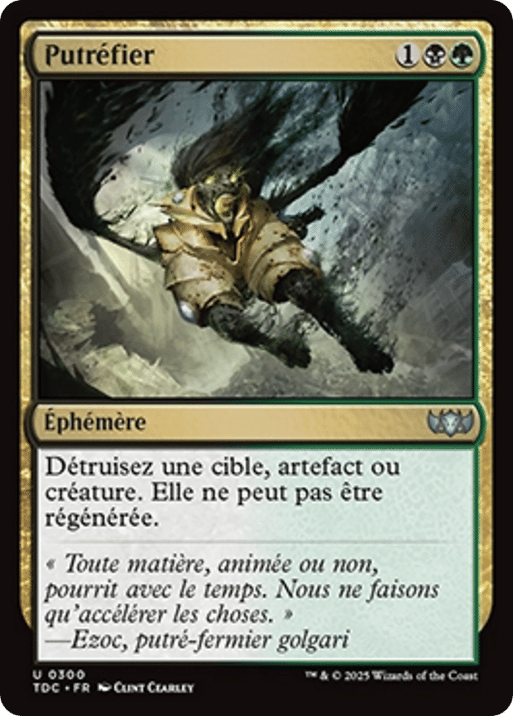 Putréfier — Tarkir: Dragonstorm Commander — Magic: The Gathering
