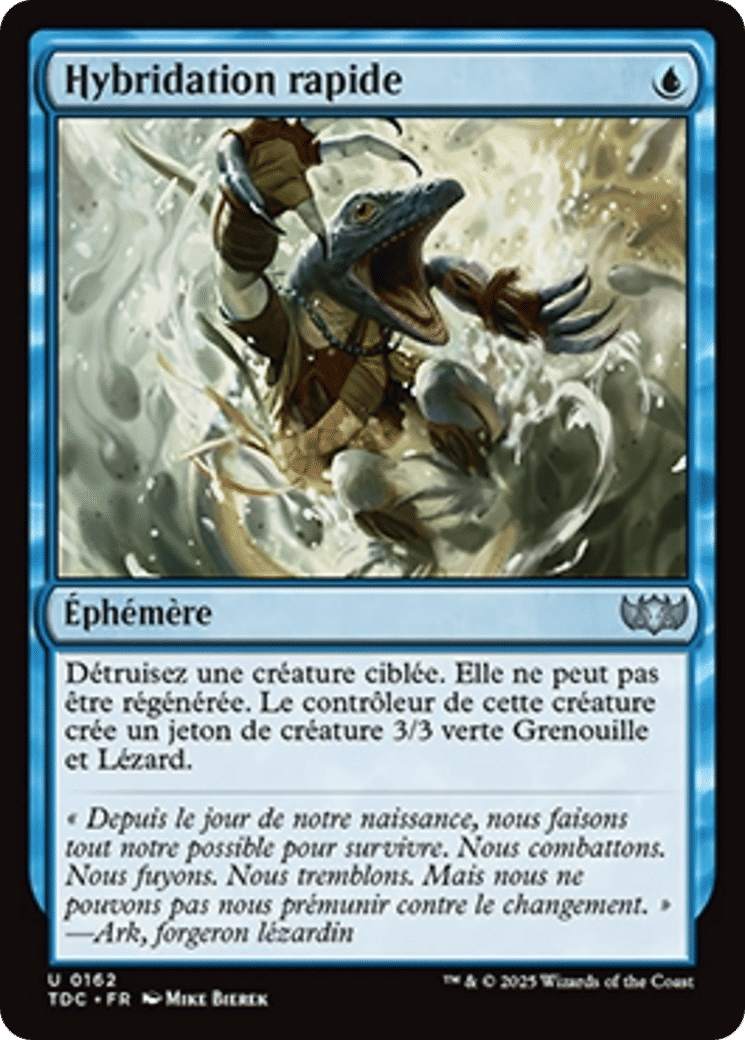 Hybridation rapide — Tarkir: Dragonstorm Commander — Magic: The Gathering
