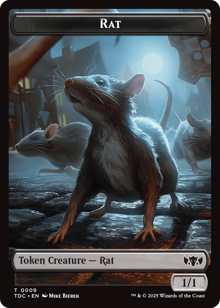Rat — Tarkir: Dragonstorm Commander — Magic: The Gathering