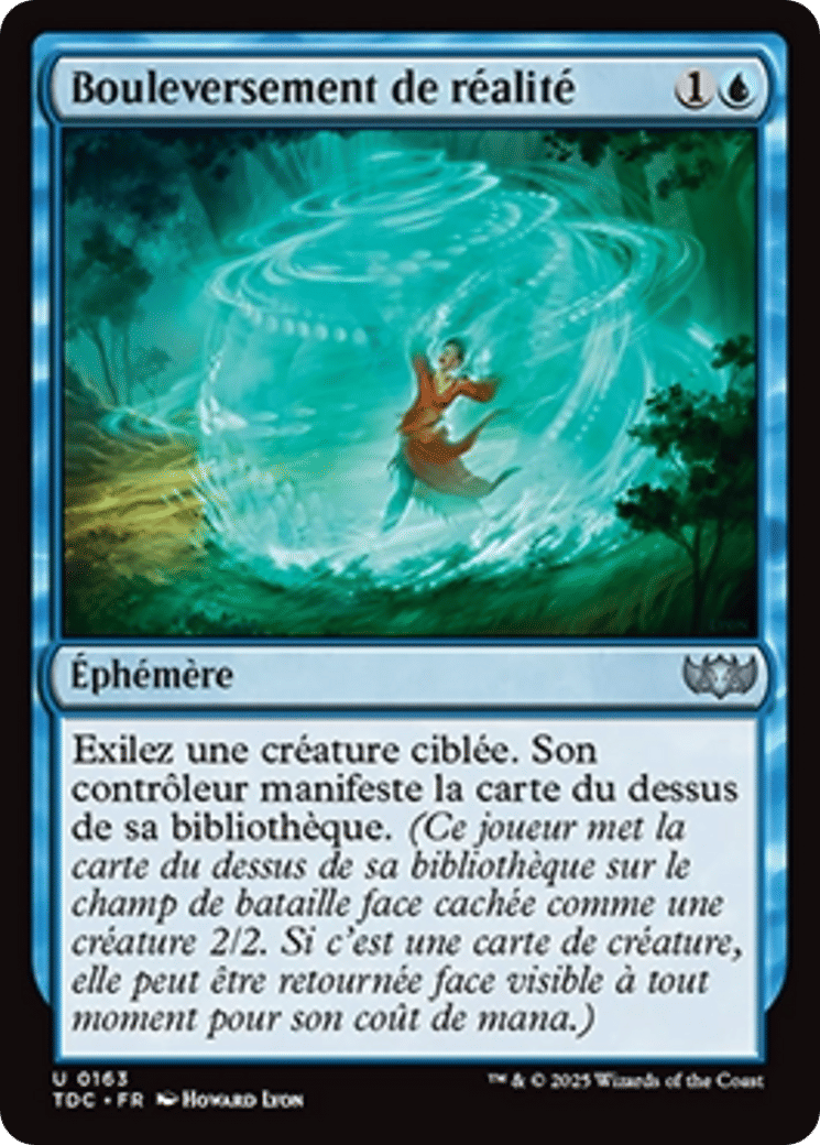 Bouleversement de réalité — Tarkir: Dragonstorm Commander — Magic: The Gathering