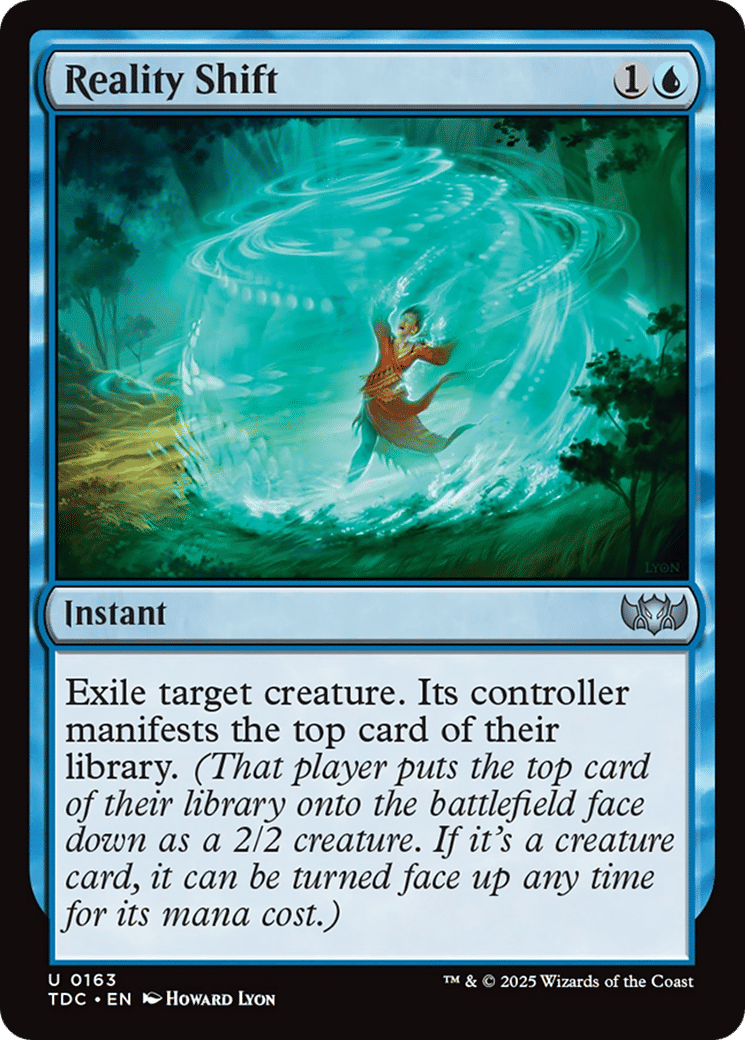 Reality Shift from Tarkir: Dragonstorm Commander - Magic: The Gathering