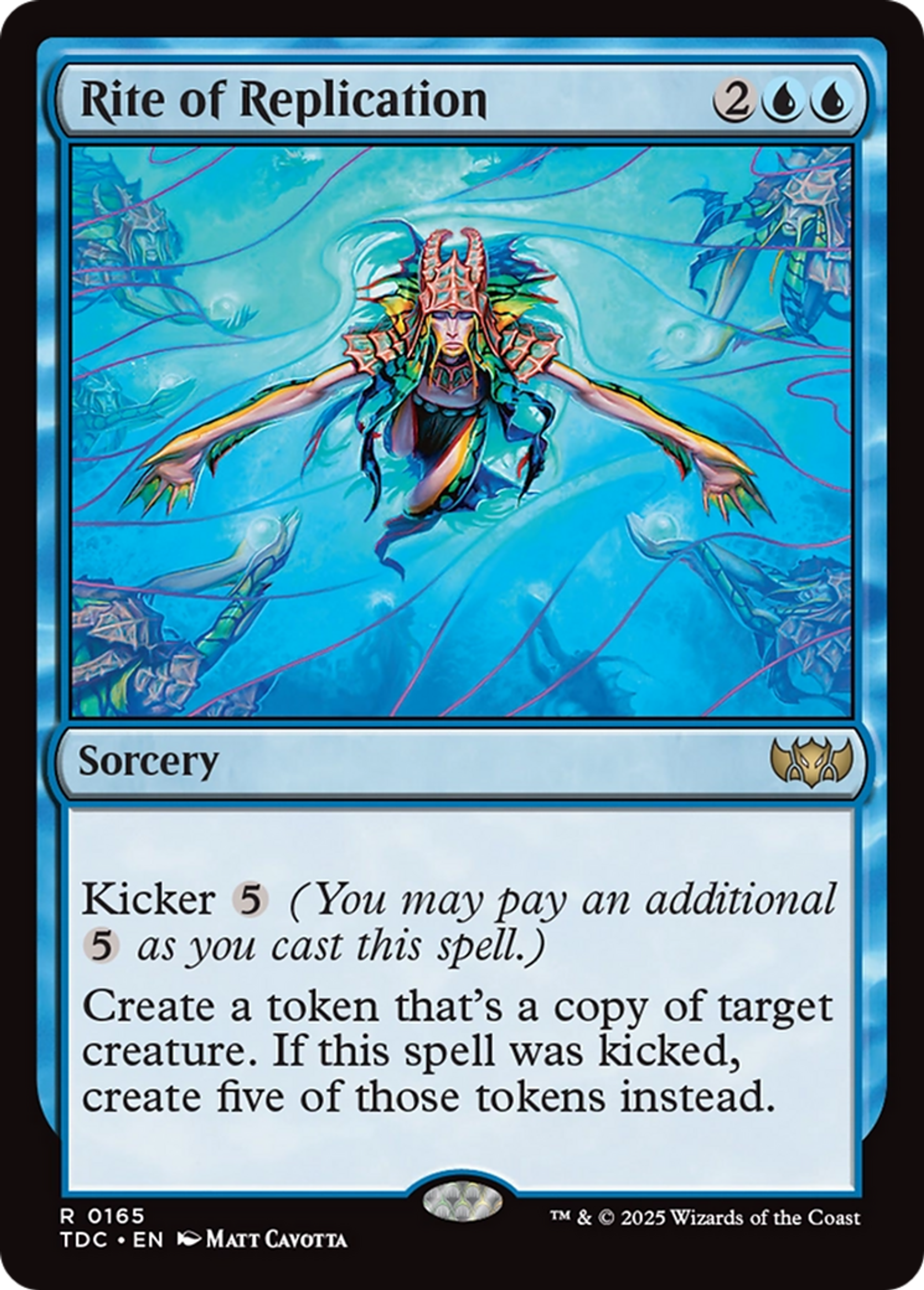 Rite of Replication — Tarkir: Dragonstorm Commander — Magic: The Gathering