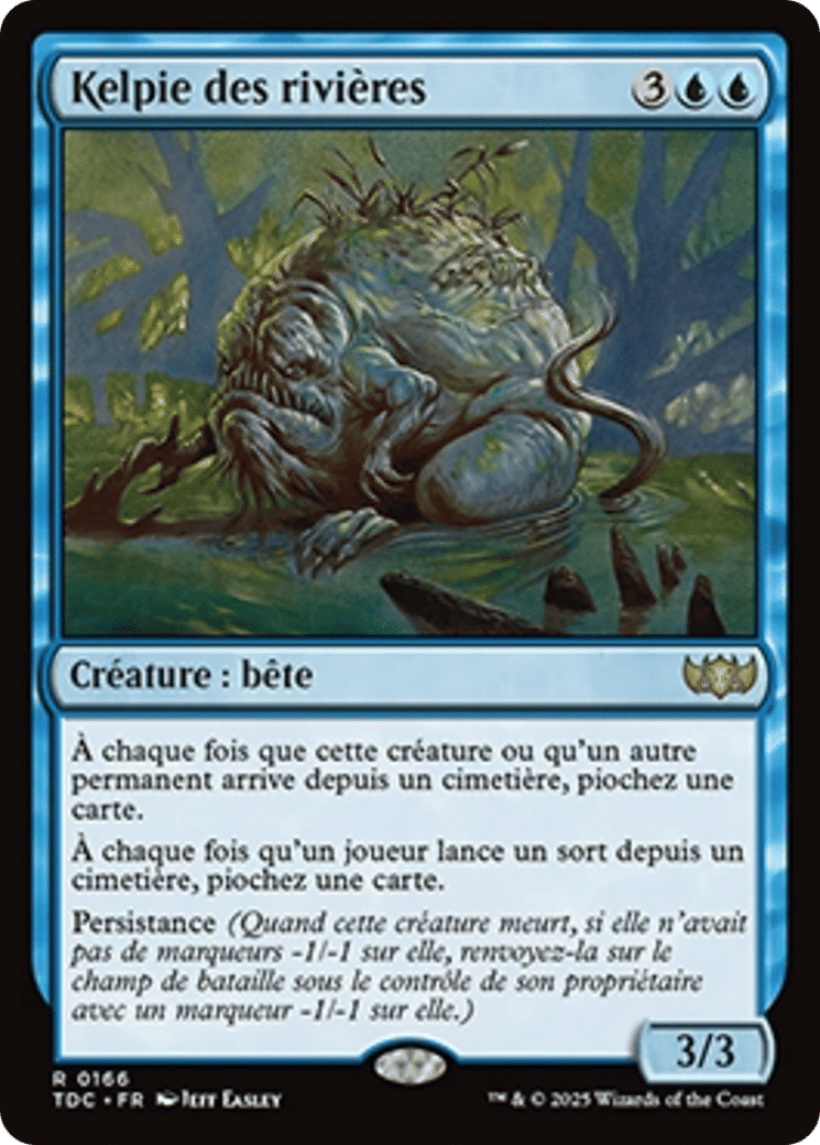 Kelpie des rivières — Tarkir: Dragonstorm Commander — Magic: The Gathering