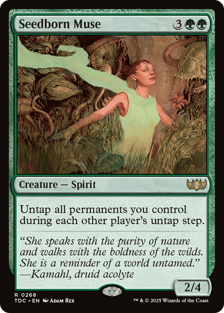 Seedborn Muse — Tarkir: Dragonstorm Commander — Magic: The Gathering